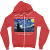 Vincent Van Gogh The Starry Night Zipper Hoodie