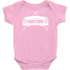 classic kult car auto vintage cabrio Baby Onesie