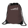 icke evolution Drawstring Bags