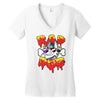 rad dog Women's V-Neck T-Shirt