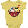 great wave ramen Baby Bodysuit