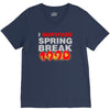 i survived spring break 1990 V-Neck Tee
