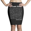 i Found Jesus Pencil Skirts