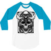 skull 3/4 Sleeve Shirt