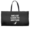 pet lover girls im one leads to another Weekender Totes