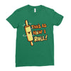 this İs how i roll Ladies Fitted T-Shirt
