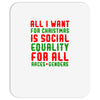 all i want for christmas Mousepad