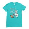 what's in the box Ladies Fitted T-Shirt