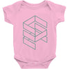 stacked Baby Onesie