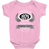 vintage quality without compromise 1979 aged to perfection Baby Bodysuit