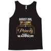 august girl is a perfect combination of princess and warrior Tank Top