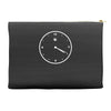420 clock face stoner humour weed cannabis pot four twenty Accessory Pouches
