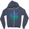 shaded ape Zipper Hoodie