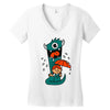 monster pet Women's V-Neck T-Shirt