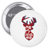 merry cristmas Pin-back button