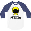 monsieur pacman 3/4 Sleeve Shirt