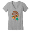 saved by the shell Women's V-Neck T-Shirt