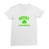 drunky mcdrunkerson Ladies Fitted T-Shirt