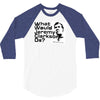 what would jeremy clarkson do 3/4 Sleeve Shirt