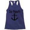 so nauti Racerback Tank