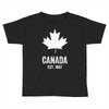 Canada Established 1867 Toddler T-shirt
