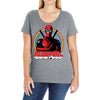 Deadpool Ladies Curvy T-Shirt