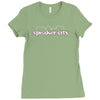 speaker city Ladies Fitted T-Shirt