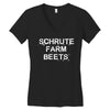 schrute farm beets Women's V-Neck T-Shirt