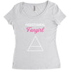 Professional Fangirl Women's Triblend Scoop T-shirt