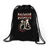 social distortion ball &amp; chain Drawstring Bags