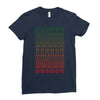 ugly christmas Ladies Fitted T-Shirt