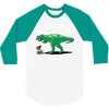 hugasaurus rex 3/4 Sleeve Shirt