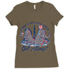 politics Ladies Fitted T-Shirt