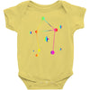 libra rainbow sign Baby Bodysuit