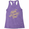 happy st patrick's day Racerback Tank