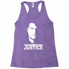 steven seagal out for justice retro Racerback Tank