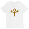 ankh eyes V-Neck Tee