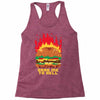 burger fever Racerback Tank