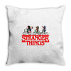 stranger things new logo Throw Pillow