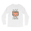 my cat is on the internet Long Sleeve Shirts