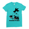 Goku Training T-Shirt Ladies Fitted T-Shirt