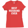 best husband ever Ladies Fitted T-Shirt