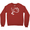 cheshire cat alice in wonderland funny Crewneck Sweatshirt