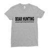 boar hunting tex Ladies Fitted T-Shirt