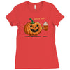 pumpkin spice season Ladies Fitted T-Shirt