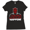 sith happens Ladies Fitted T-Shirt
