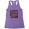 cookie baking team Racerback Tank
