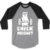 gym cat workout 3/4 Sleeve Shirt