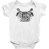 a biker life behind bars Baby Onesie