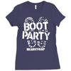 skinhead boot party Ladies Fitted T-Shirt